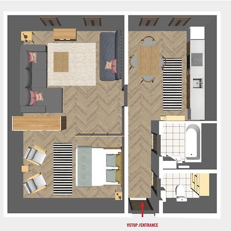 Apartman Pod Valdickou Branou Jičín Zewnętrze zdjęcie